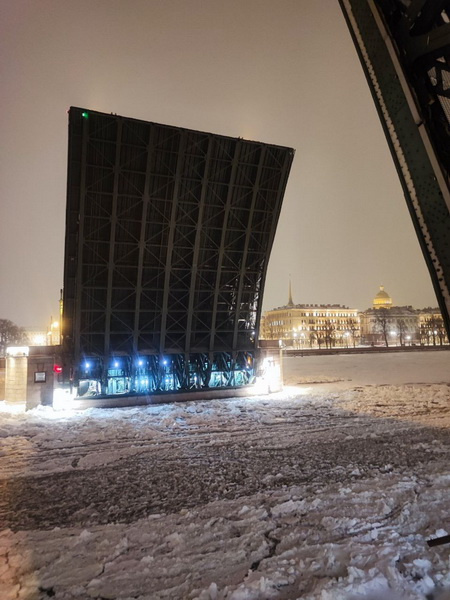 Дворцовый и Благовещенский мосты внепланово разведут в Петербурге в ночь на субботу