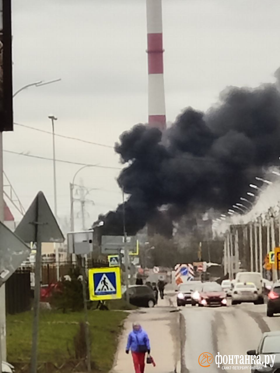 Черный дым в Кудрово напугал очевидцев. В МЧС по Ленобласти объяснили, что  горит | 17.04.2024 | Санкт-Петербург - БезФормата