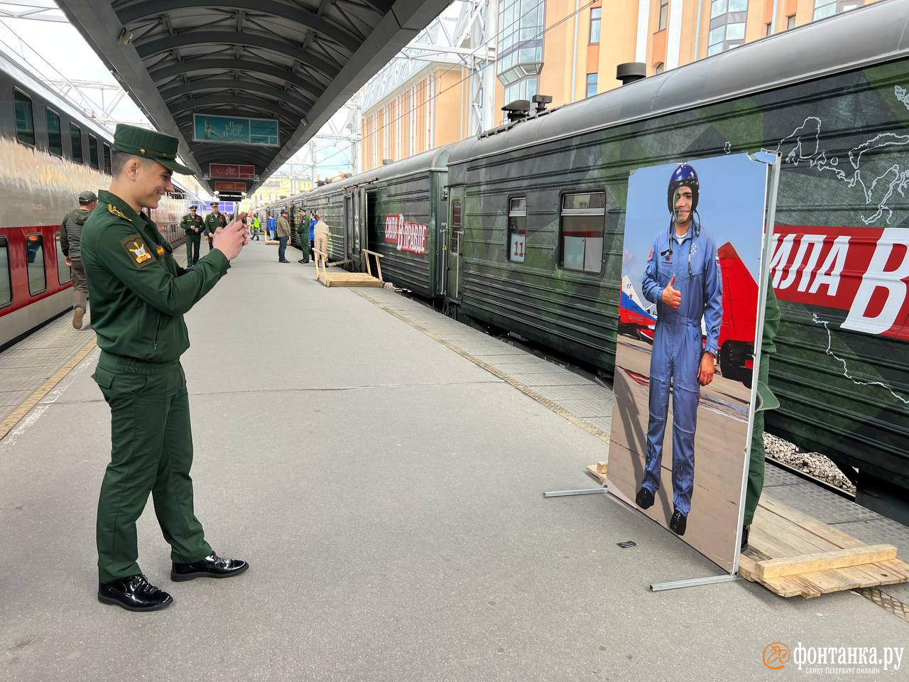 Украинскую трофейную технику показали на экспозиции в поезде Минобороны в  Петербурге - 4 мая 2024 - ФОНТАНКА.ру