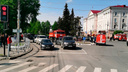 В центре Архангельска — скопление пожарной техники: узнали, что случилось