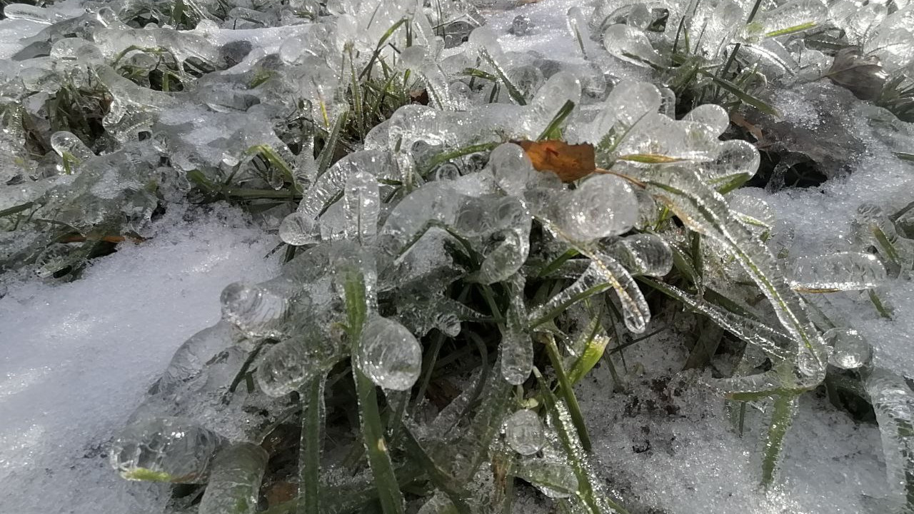 Неву сковывает лед