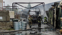 Во время пожара на химзаводе в Канавинском районе погиб человек. Собрали все подробности ЧП в онлайне