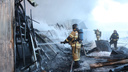 МЧС: пожар на Кировском рынке потушили