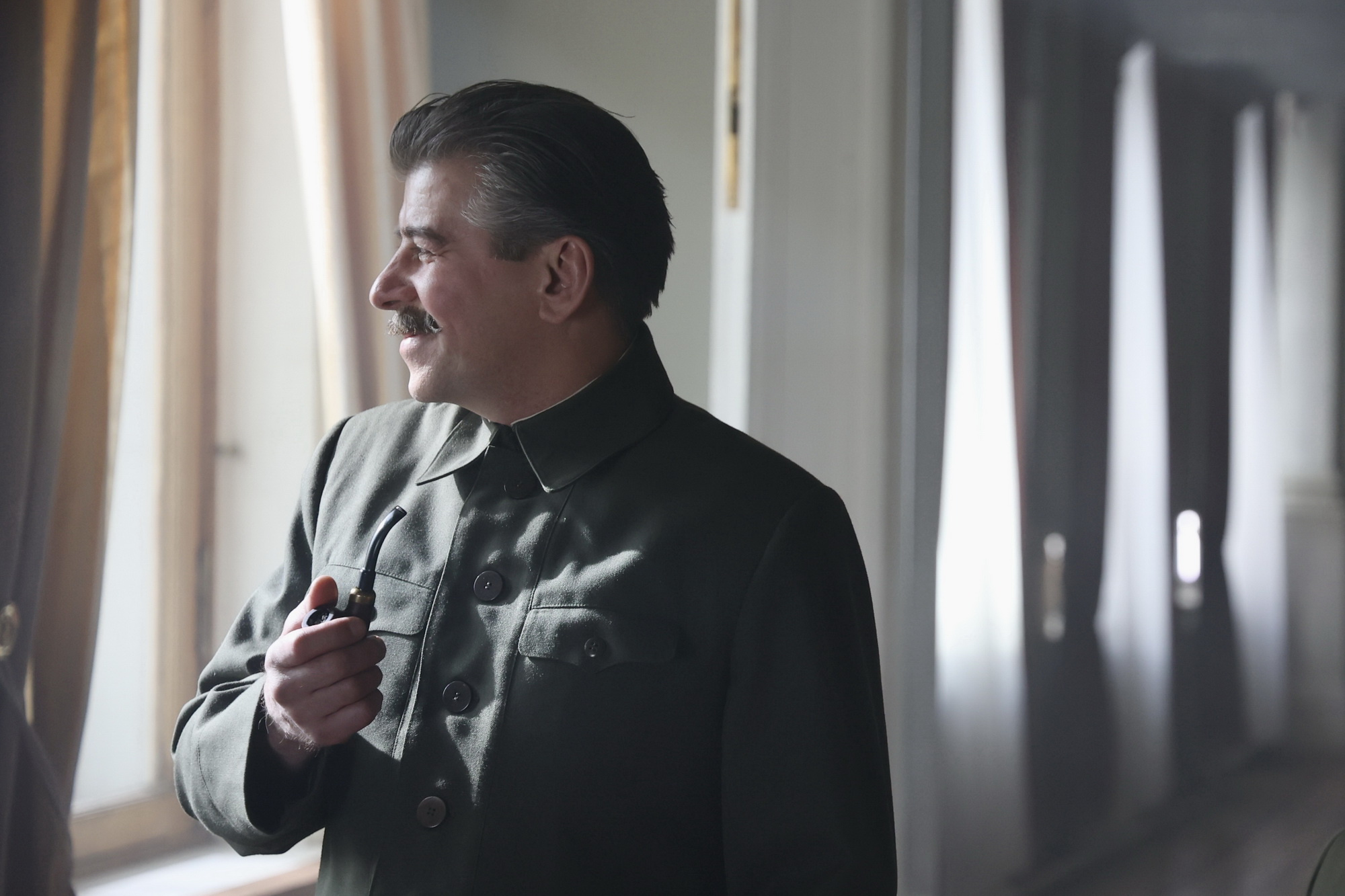 В Петербурге начали съемки фильма «Остров Сухо» — в первый день снимали Сталина