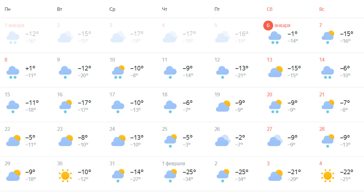 Новосибирск погода на неделю самый точный