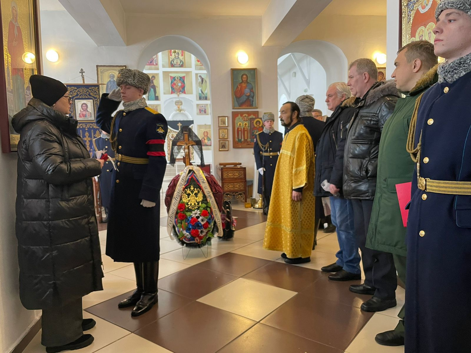 Орден Мужества вручили вдове Орден Мужества вручили вдове