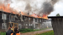 В аварийке зарегистрированы 39 жильцов. Прокуратура проверит жилой дом, который горел в Лешуконском