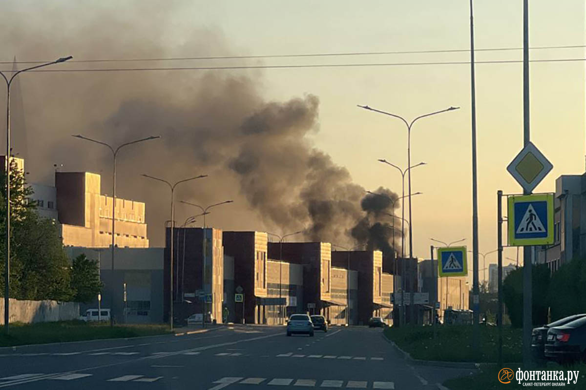 Пожар в приморском районе спб вчера