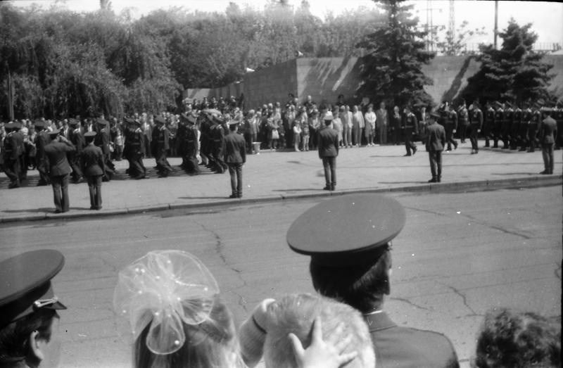 Парад в Краснодаре, 9 мая 1989 года