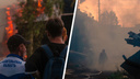 Тушили до поздней ночи! Как пожарные отстояли у огня жилые дома в Соломбале — фото