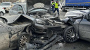 В ДТП с пятью машинами в Челябинске пострадали четыре ребенка