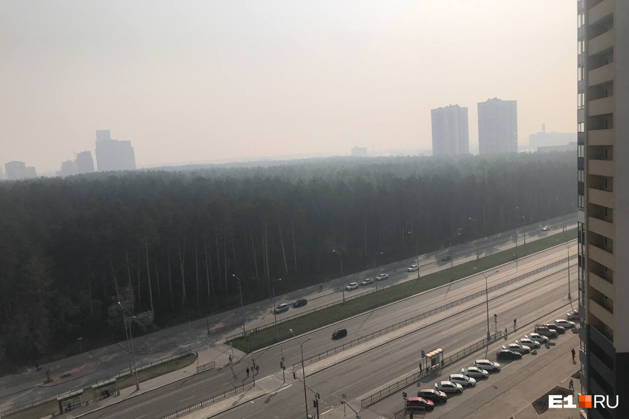 В Екатеринбурге снова запахло гарью. Рассказываем, откуда взялся смог