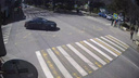 Забыл, что не в Японии: новосибирца оштрафовали за дрифт на перекрестке в центре Анапы — видео