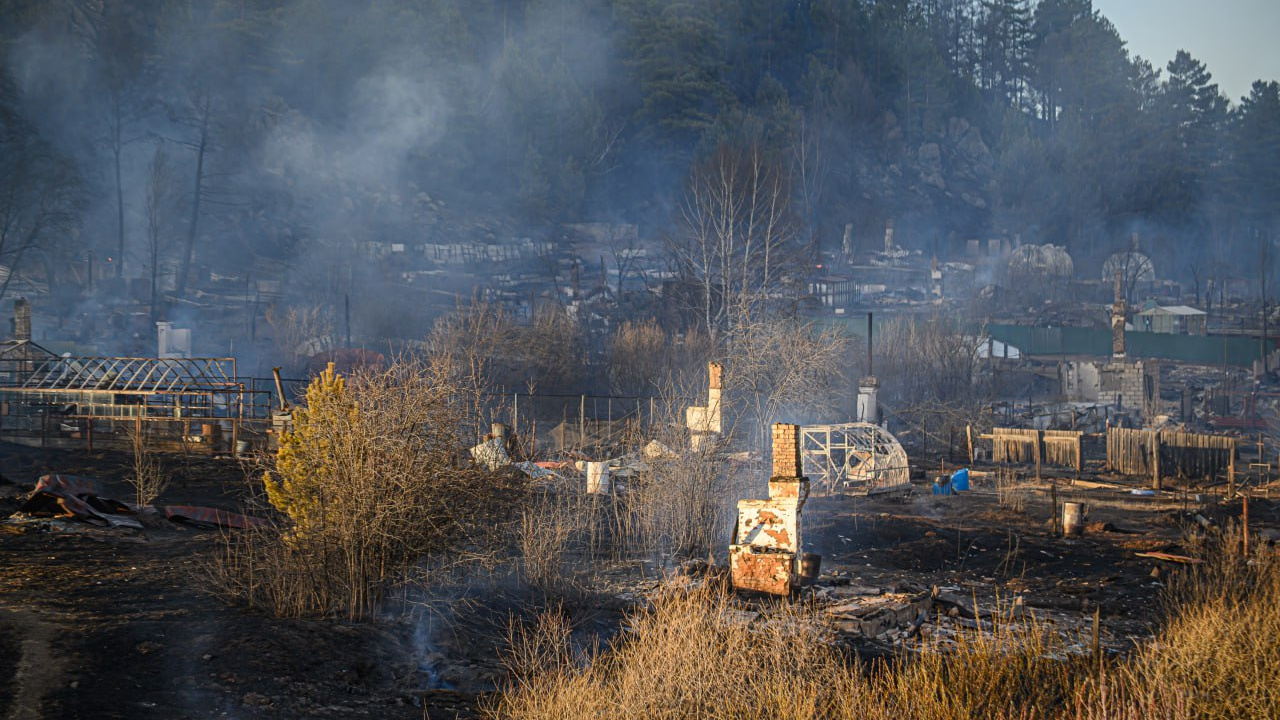 Дачи сгорели подчистую, лес еще тушат: что известно о пожаре под Читой