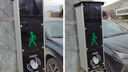 Достаточно махнуть рукой: в Архангельске появились бесконтактные кнопки для переключения светофора