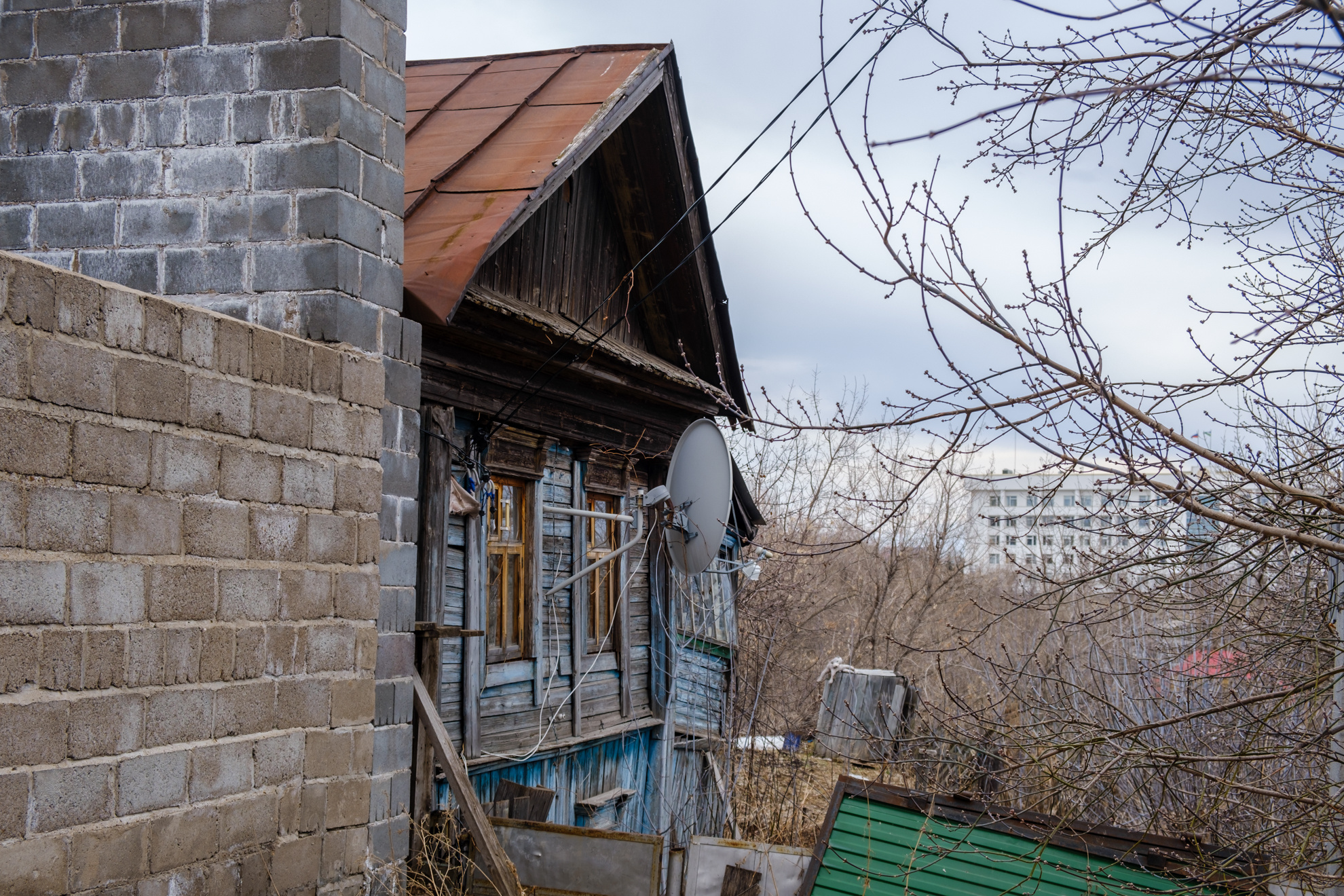 А с другой стороны скрывается вид на Белый дом