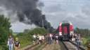 В Словакии автобус разрезало надвое после столкновения с поездом — погибли люди