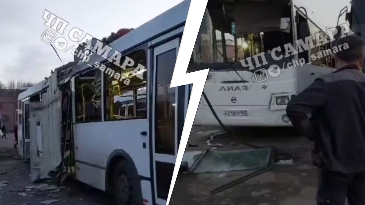 Взрывов на территории не было: в «СамараАвтоГаз» прокомментировали видео с раскуроченным автобусом