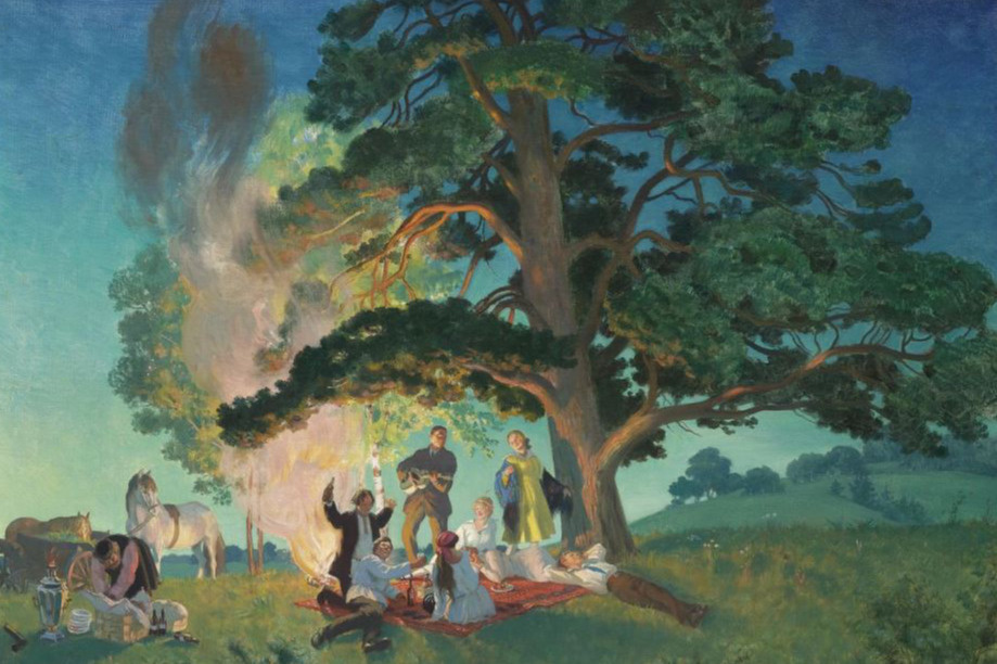 Картина Кустодиева «Пикник» в 1995 году была продана на Sotheby’s за £ 31,000, в 2007 году — уже за £ 1,100,000