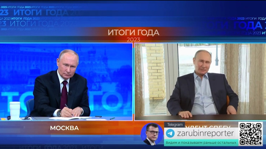 В СПбГУ нашли студента, который в образе Путина спросил президента про двойников