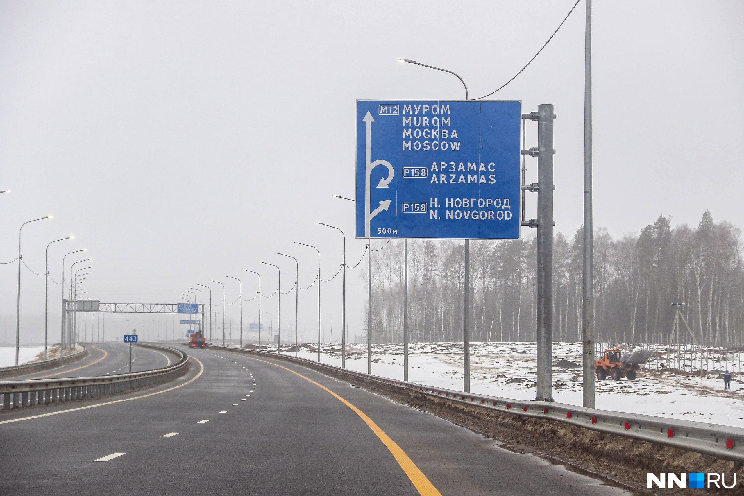 На трассе М-12 через Нижегородскую область ускорят строительство новых заправок после диких пробок в праздники