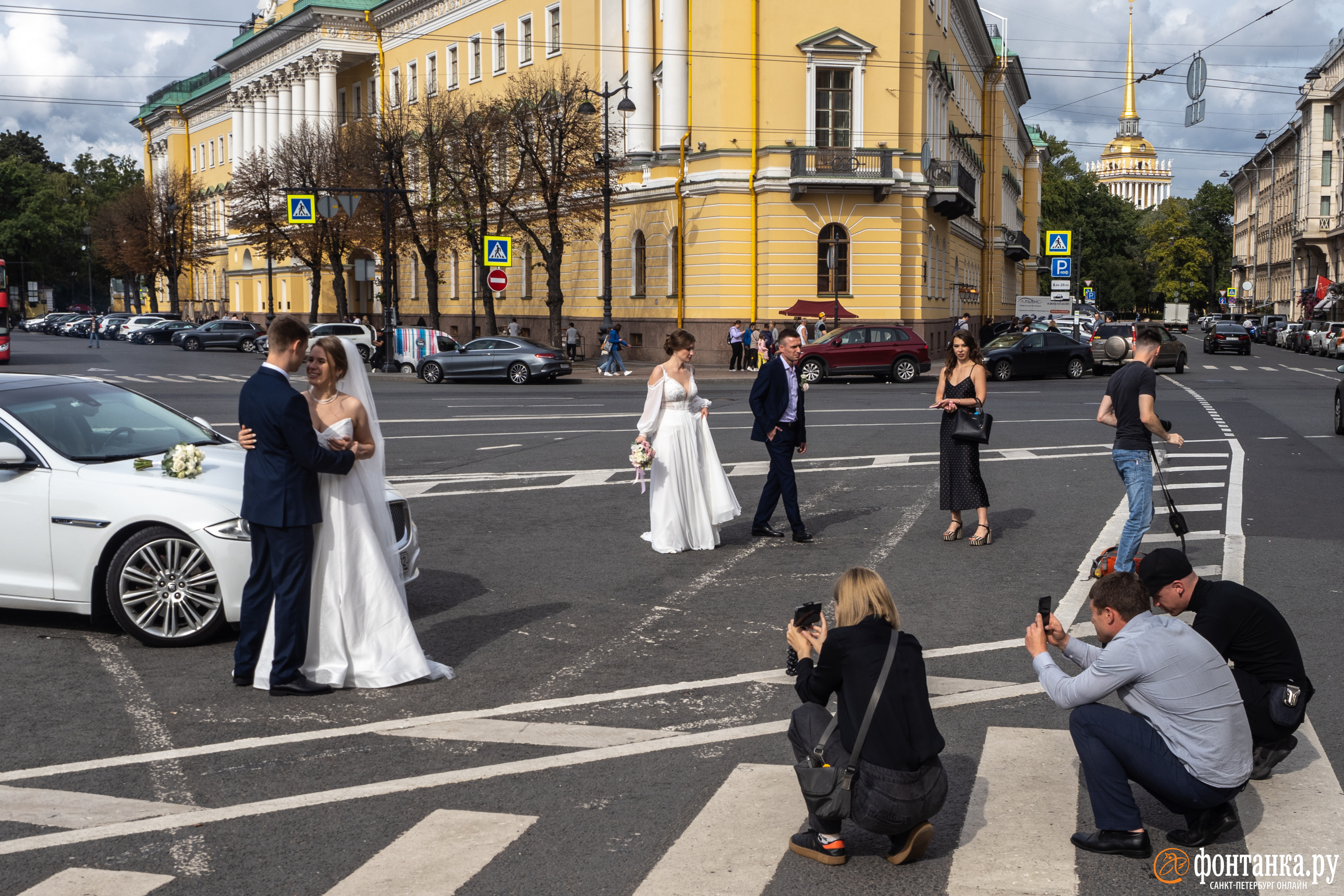 Жаркий сентябрь — время для свадеб