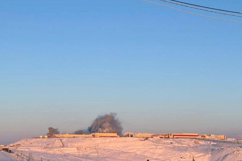 Гидрометаллургический завод загорелся в Забайкалье