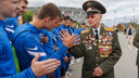 Чиновники и спортсмены во главе с ветераном высадили Сад памяти у «Волгоград Арены»