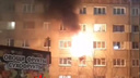 В Челябинске в новогоднюю ночь во время салютов вспыхнули две квартиры. Один человек погиб