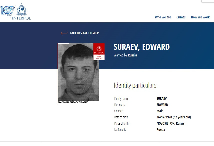 Новосибирские следователи давно подозревают, что у Эдварда Сураева богатая уголовная биография. Однако на скамье подсудимых бывший коммерсант так и не оказался