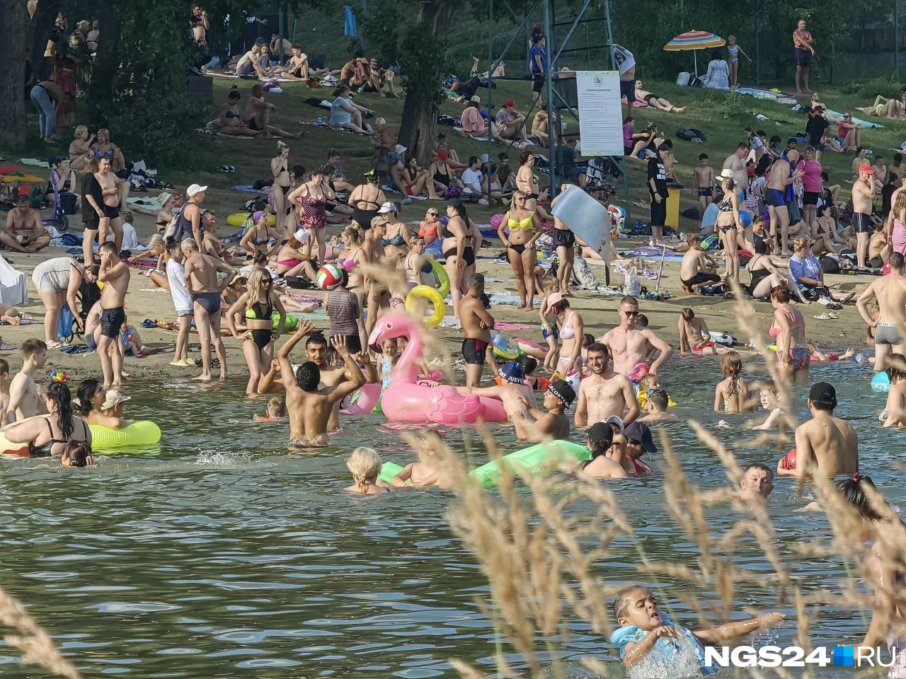 В Красноярском крае открыли второй официальный пляж для купания. Где он находится?