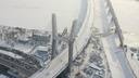 Завершают последний съезд: как идет строительство четвертого моста в Новосибирске — фото с высоты