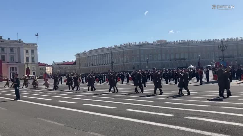 Парад начало трансляции 9 мая