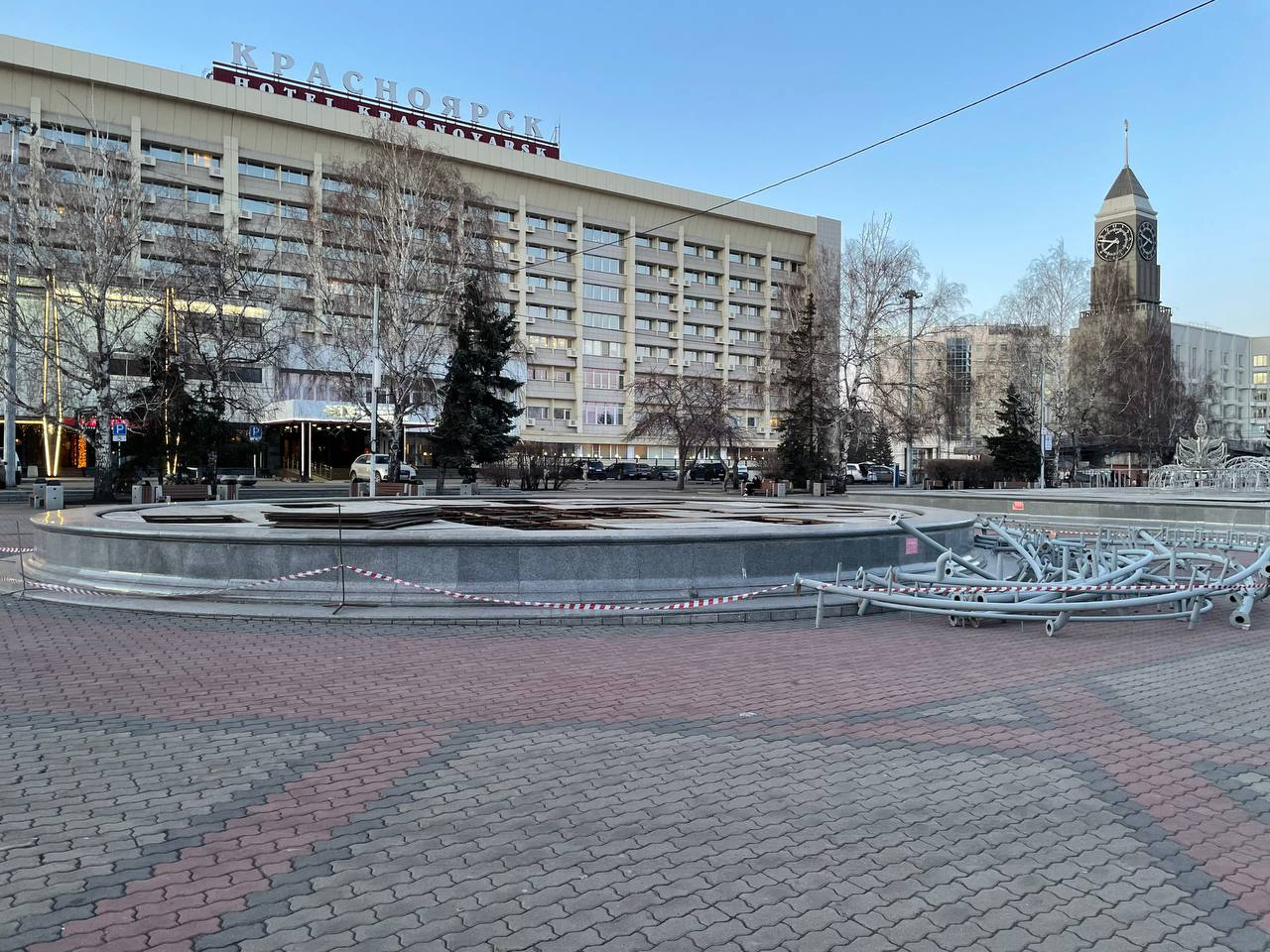 Театральная площадь Красноярск