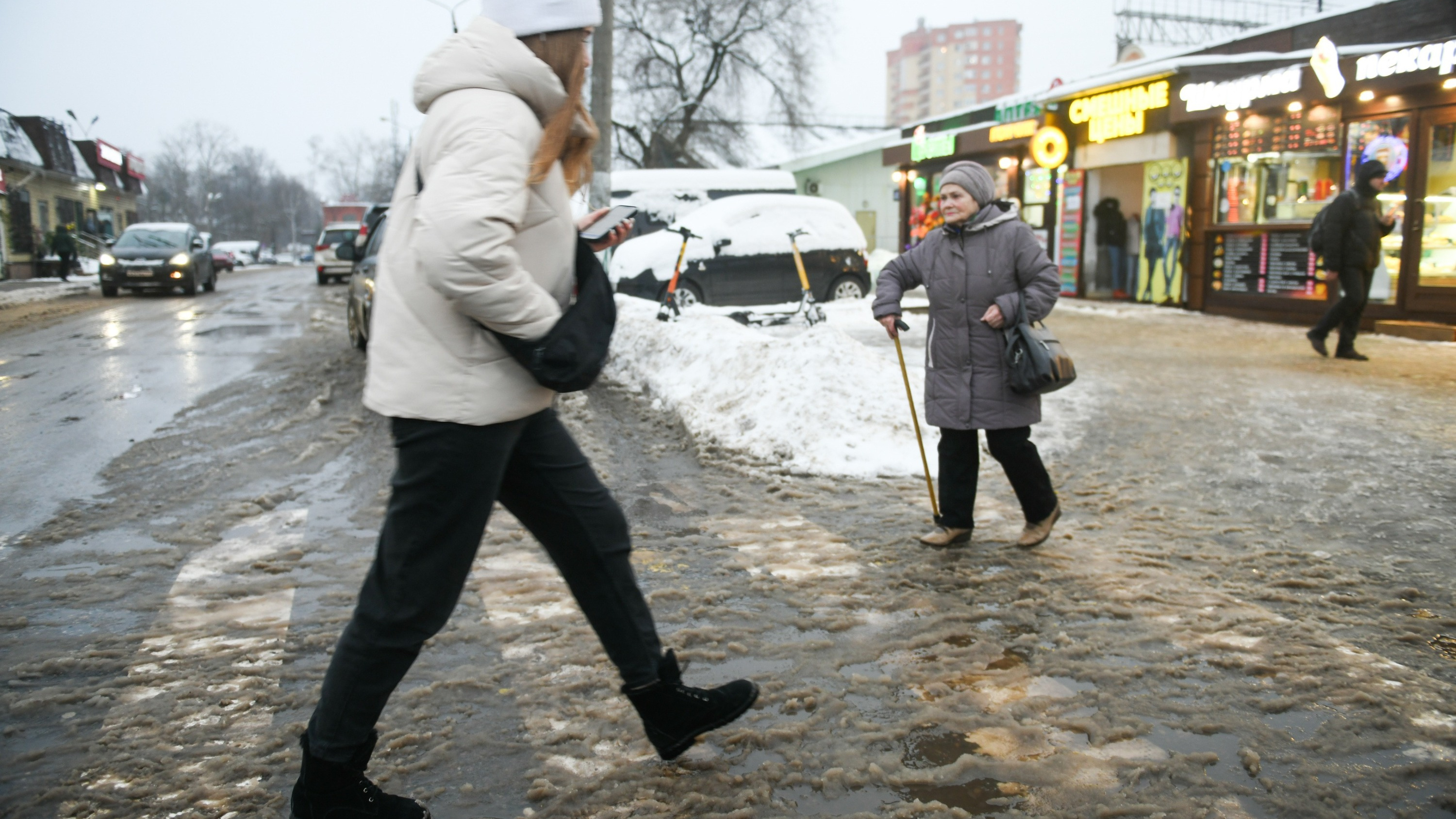 слякоть в москве