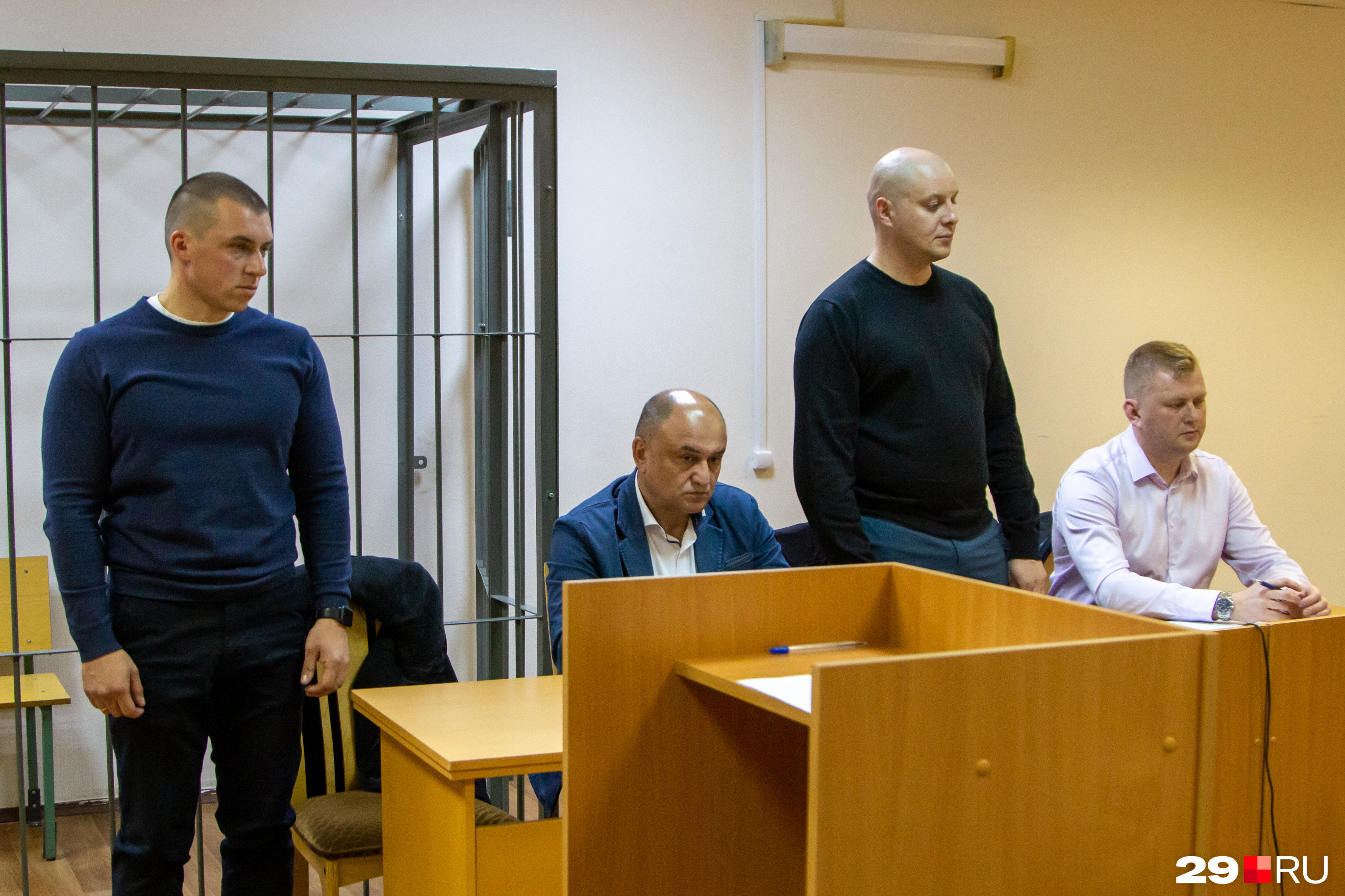 Гришин и Овсянников сказали, что выскажут отношение к предъявленным обвинениям на следующих заседаниях