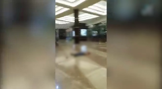 Видео нападения на крокус