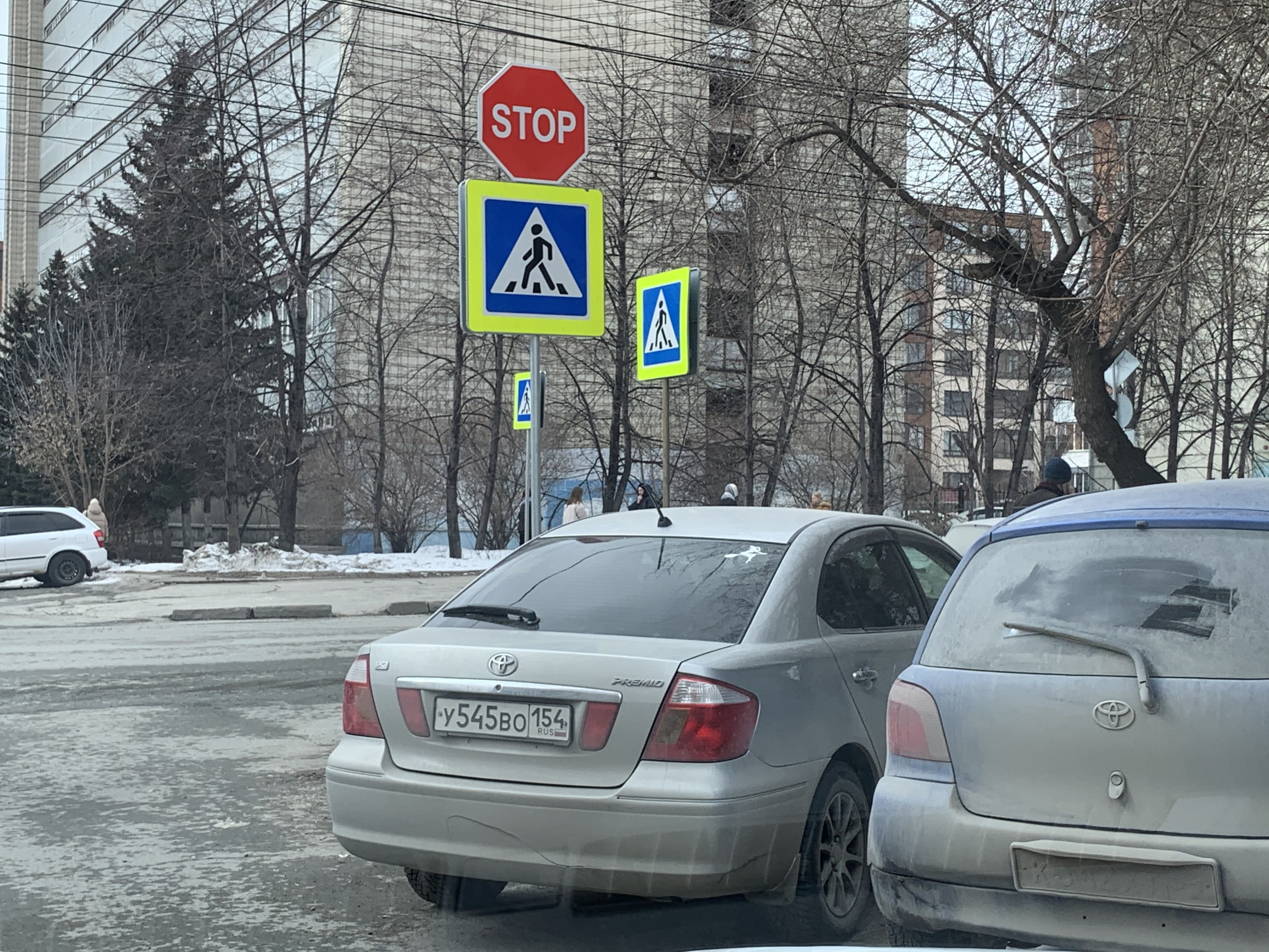 Стоянка у перехода