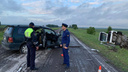 Три человека погибли при столкновении «Мазды» и «Хонды» под Новосибирском — водитель был пьян и без прав