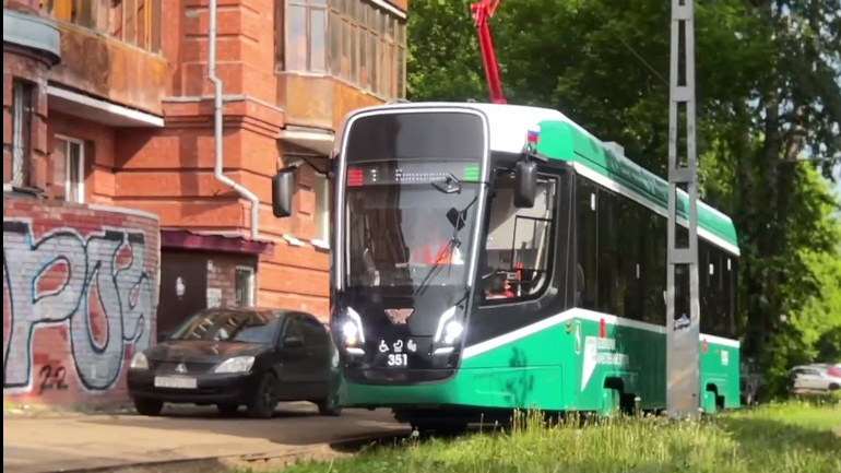 В июньский Томск привезли 5 новых трамваев. 11 июля в строю остались только 2 из них