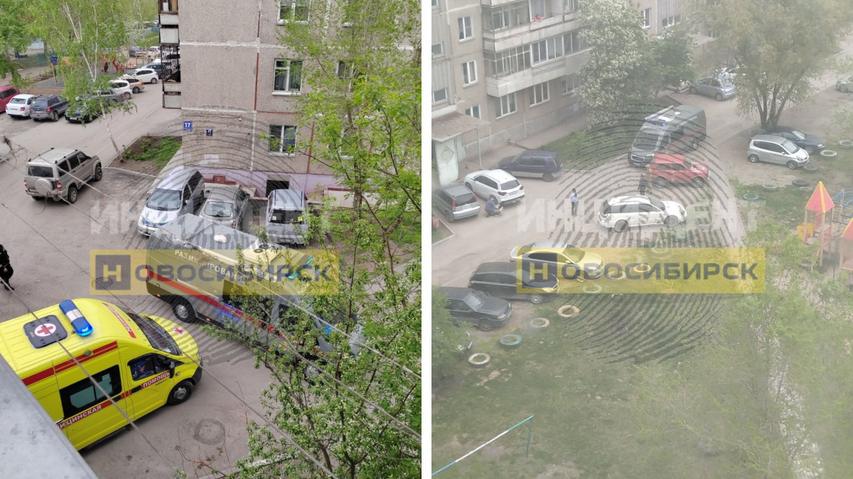 «Ревнивец караулил с "пневматом" и гранатой»: в Новосибирске в одном из дворов произошла стрельба — видео