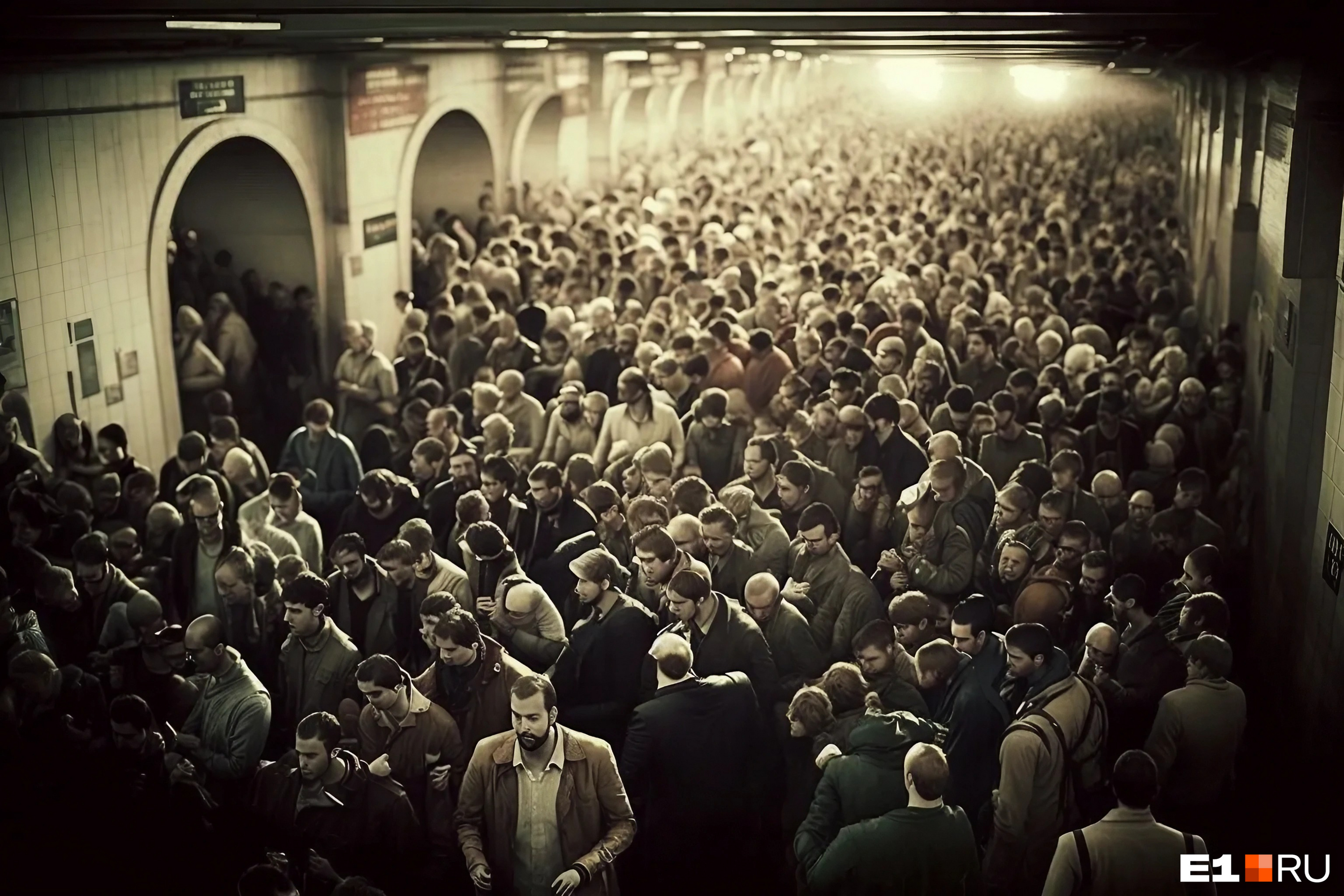 Станция метро в Академе была бы полна людей. Прямо как дороги в восьмом районе сейчас