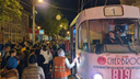 Штурмовали автобусы и трамваи: как прошел День Победы в Самаре и области