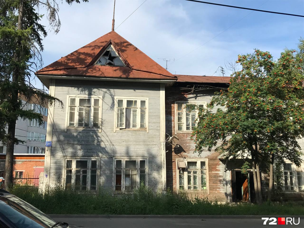 Большинство старых деревянных зданий в Сыктывкаре так или иначе имели связь с лагерями, действовавшими при СССР