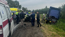 Врезался на встречке в фуру: водитель Mitsubishi погиб на трассе под Новосибирском