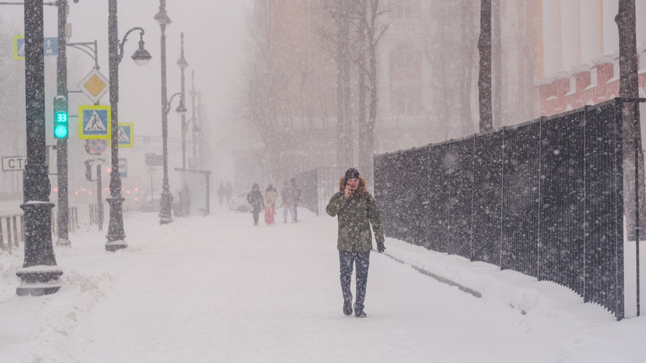 «Ольга», завалившая снегом Москву, дойдет до Прикамья. Циклон принесет с собой и похолодание