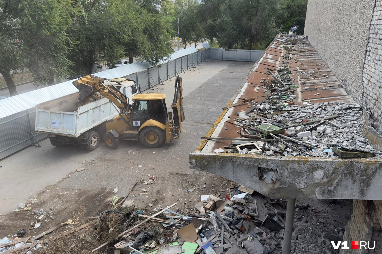 В Волгограде руины «Юбилейного» превратят в современный досуговый комплекс с кинотеатром