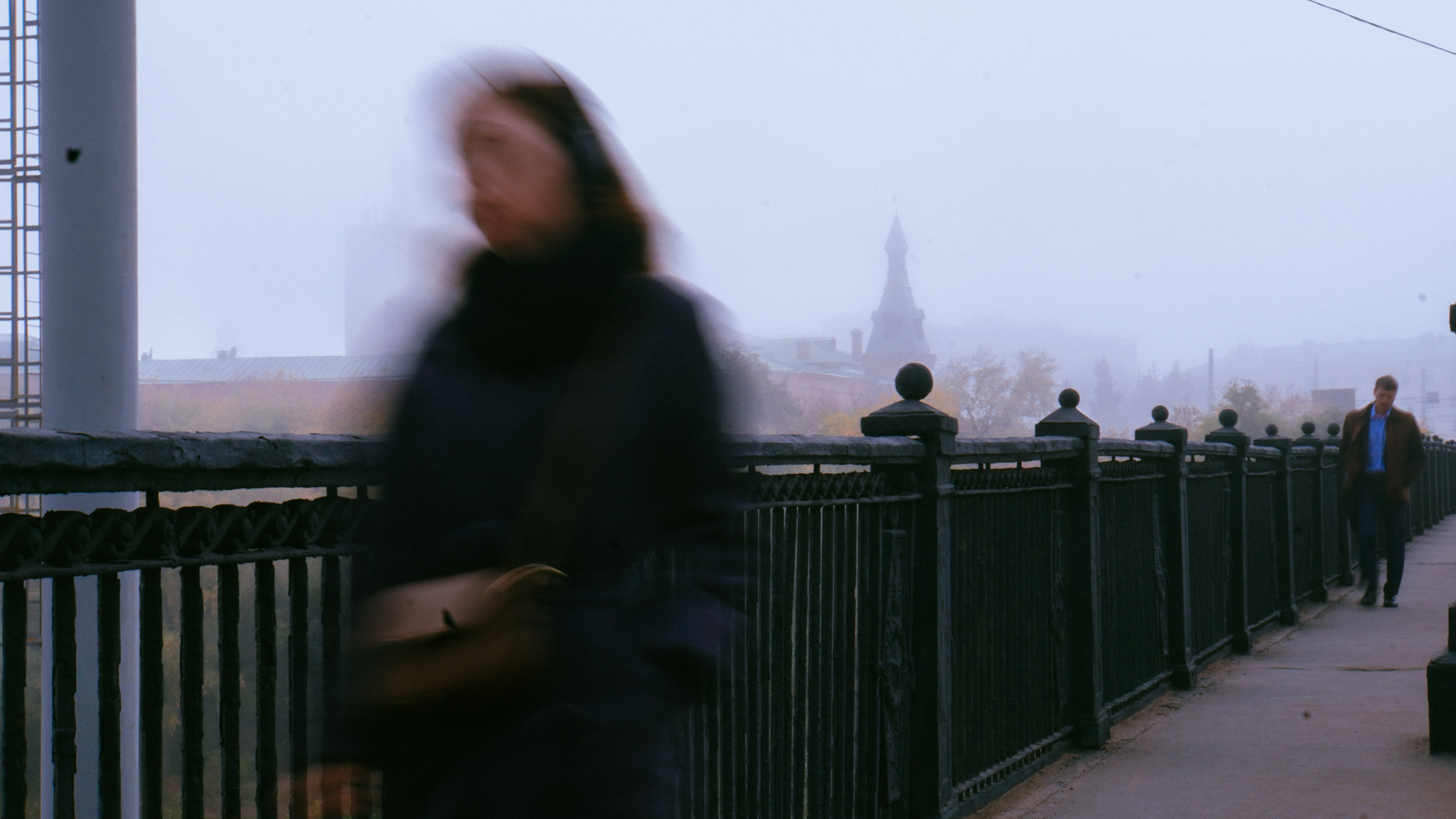 Как Омск в тумане потерялся: фоторепортаж
