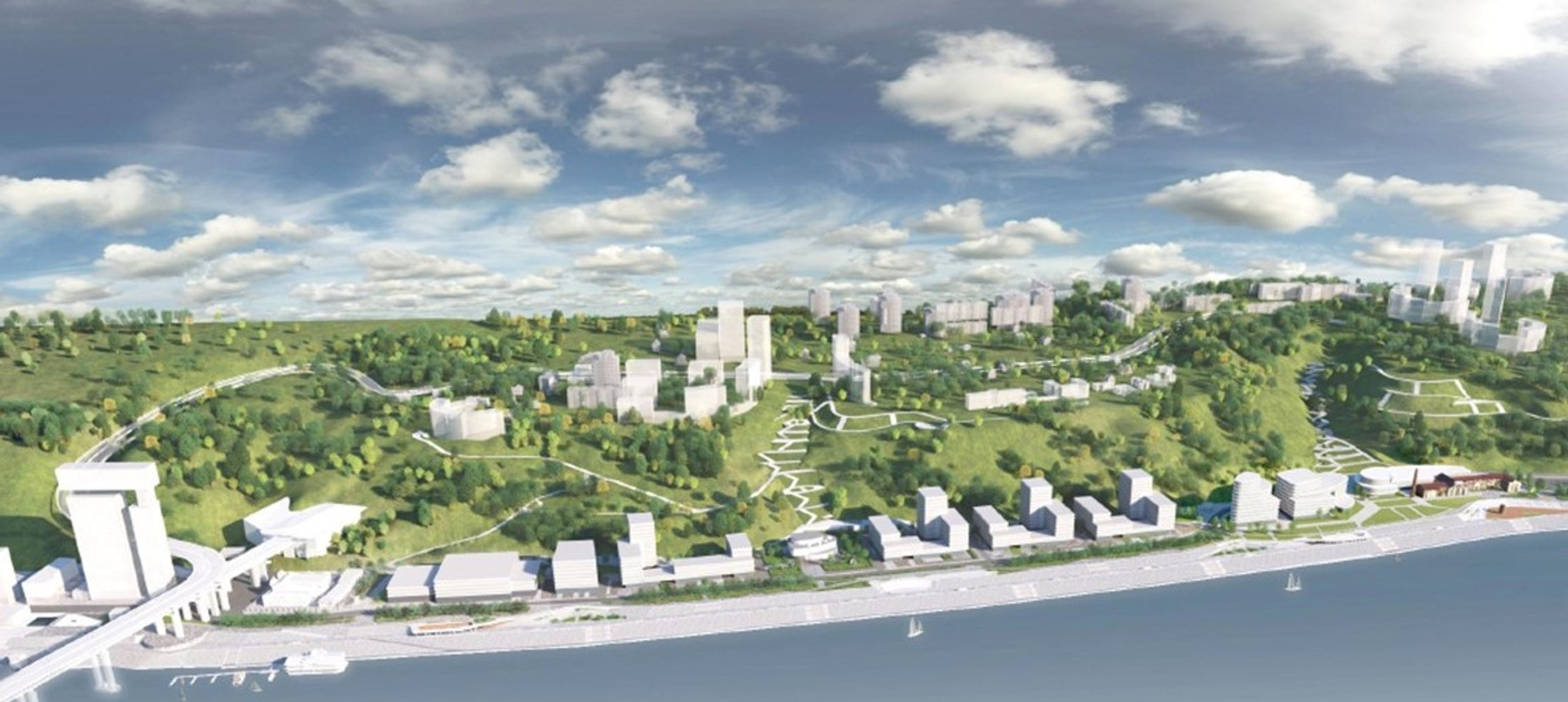 Часть набережной Оки планировали застроить жилыми домами