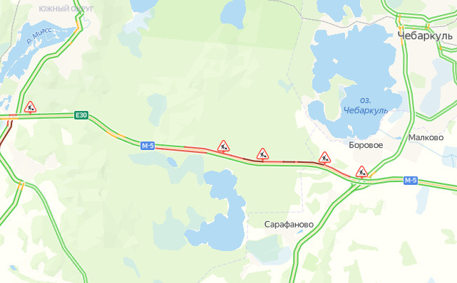 Пробки трасса м5 уфа челябинск. Пробка на трассе а-120.